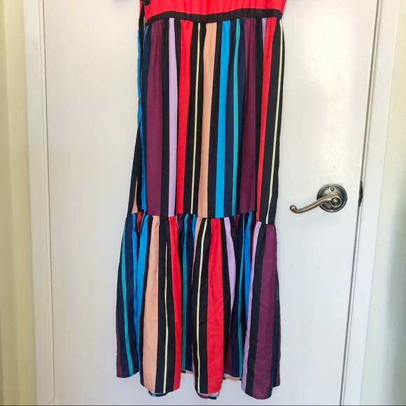 Multicolor striped dress - Picture 5 of 7